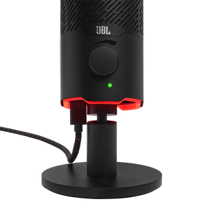 JBL Quantum Stream - Black - Dual pattern premium USB microphone for streaming, recording and gaming - Detailshot 6